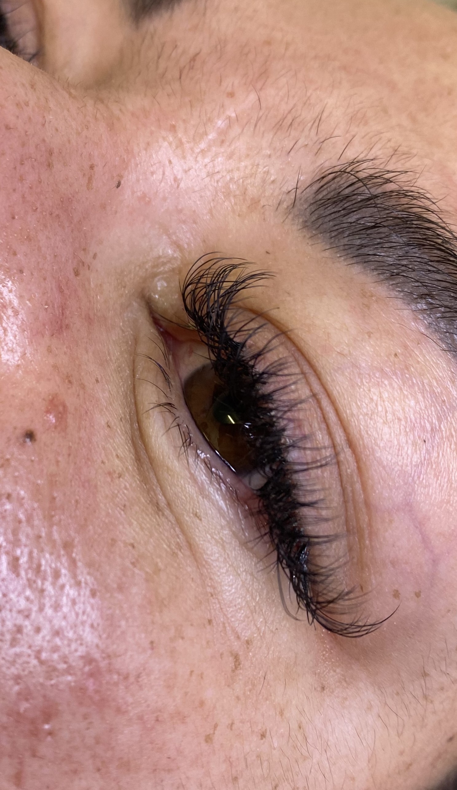 Lash extensions result, natural full lashes, Lashes & Brows by AJ, Rochdale