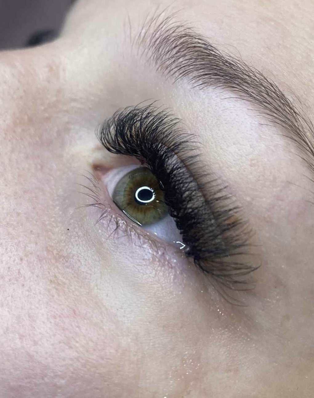 Lash extensions result, Lashes & Brows by AJ Rochdale